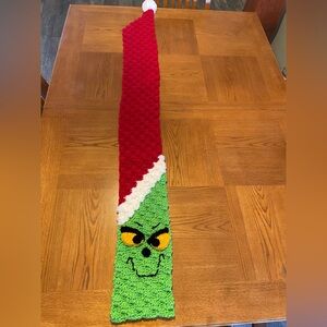 GRINCH SCARF Handmade Crochet Christmas